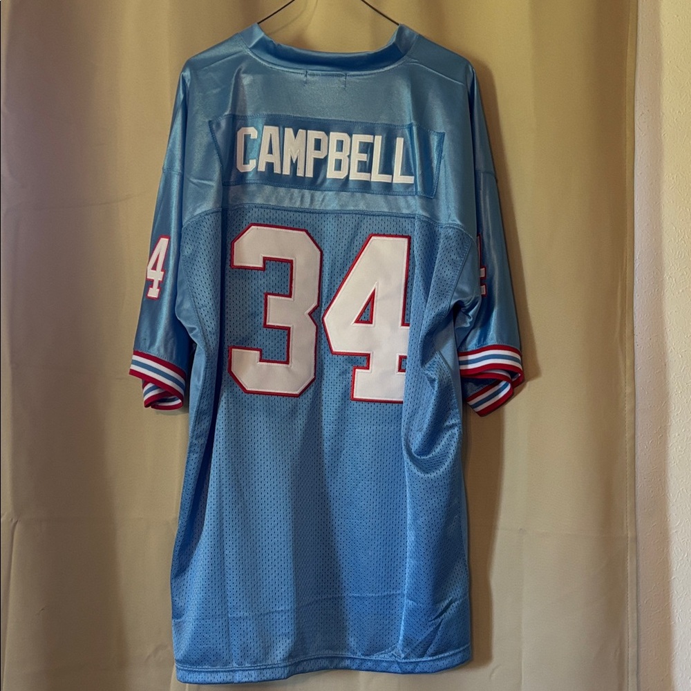 Houston Oilers Mitchell & Ness Earl Campbell Jersey - Picture 2 of 3